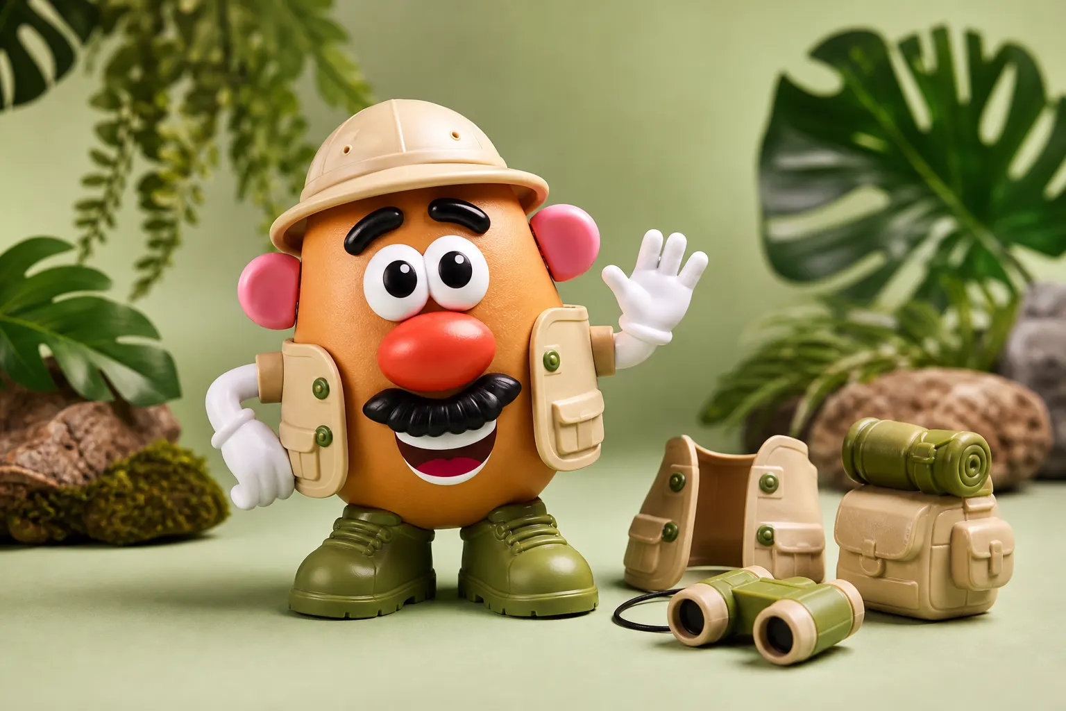 Thème safari Monsieur Patate